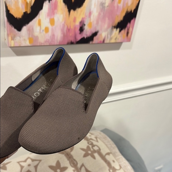 Rothy's Brown Slip-On Loafers Minimalist Design - Picture 3 of 4